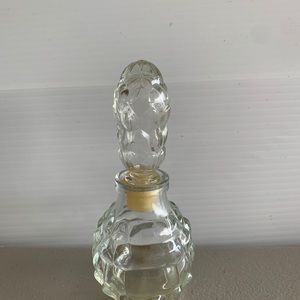 AVON Transparent Glass Decanter